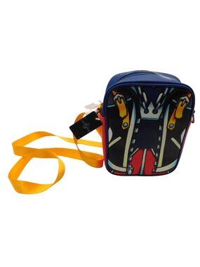 Disney Kingdom Hearts Crossbody Bag Colorful Graphics Adjustable Strap With Tags